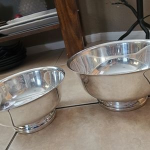 Gorham silver bowls